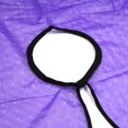 thumbnail image 2 of Unique Bargains Waterproof  Hair Dye Perming Cutting Barber Cape Gown Apron Cloth Purple, 2 of 3