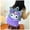 Purple, variant on Casual Backpack For Autumn And Winter Large Capacity Uniform Cute And Fashionable Backpack Gift