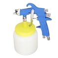 thumbnail image 3 of Airbrush F 75 1.5mm Paint Sprayer Hydrocone Type Stainless Steel Air Varnish Sprayer for Automotive Industrial Blue, 3 of 8