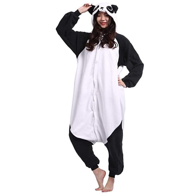 Pyjama Animal Costumes Cosplay Pyjamas Adulte Unisexe Tenue Animal Costumes Animal Combinaison Panda-M
