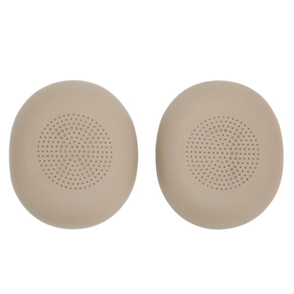 Professional Protein Leather Replacement Ear Pads for Jabra Elite 45h Headset, Gold