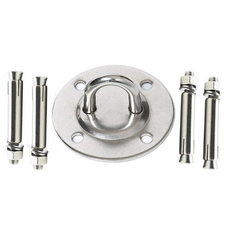 

MIARHB Stainless Steel Hammock Ceiling Buckle Aerial Yoga Hanging Plate Fixing Ring Ceiling Buckle