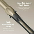 thumbnail image 3 of INFINITI PRO CONAIR Tourmaline Ceramic 1¼-Inch Curling Wand, Detachable Clip Turns Wand into Curling Iron, Produces Flawless Waves and Curls, For Use on Medium and Long Hair, Dark Gray, 3 of 15