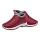 thumbnail image 4 of Botas de nieve cálidas de invierno para mujer zapatos planos para caminar al aire libre cómodos, 4 of 7