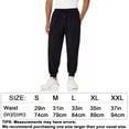 thumbnail image 2 of NKZNKZ Men's Sweatpants with Pockets Mens Fleece Active Athletic Sweatpants Men's Active Athletic Casual Jogger Running Sweatpants BLACK-S, 2 of 10