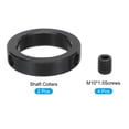 thumbnail image 3 of Unique Bargains Shaft Collar, 1.4 Inch Bore Carbon Steel Set Screw Style Clamping Collars Black 2 Pcs, 3 of 4