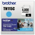 thumbnail image 2 of Brother TN115C Original Toner Cartridge - Laser - 4000 Pages - Cyan - 1 Each, 2 of 2