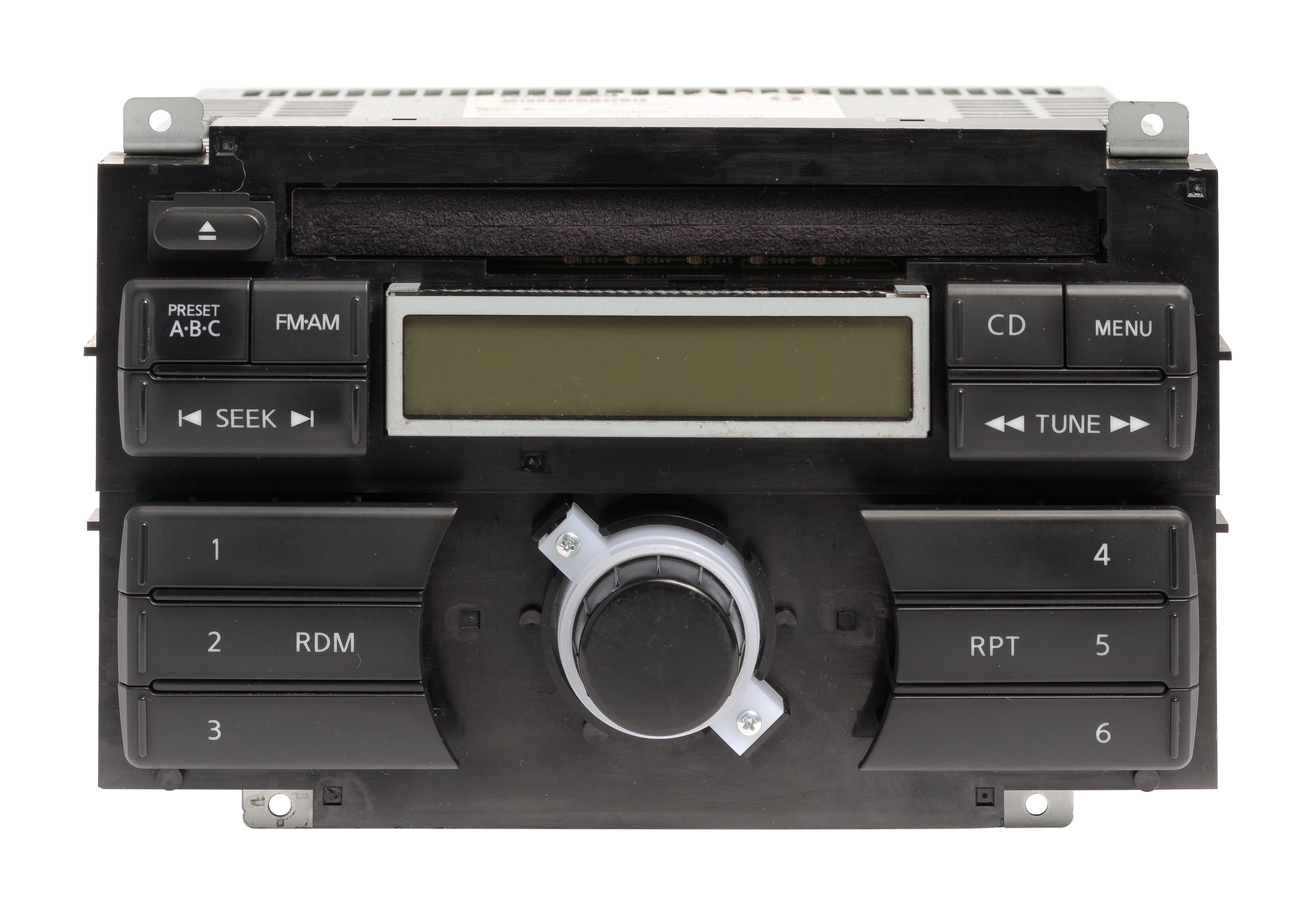 Restored 200912 Nissan Xterra AM FM Radio Receiver Single Disc CD MP3 Player 281859CH0A (Refurbished)