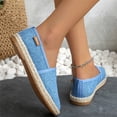 thumbnail image 5 of Women's Slip On Flat Shoes Comfortable Low Heel Casual Summer Sandals for Beach Walking Dress Up with Jeans, 5 of 5
