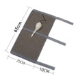 thumbnail image 6 of Pebbuoy Cat Scratcher Pad with Mouse Toy Natural Sisal Cat Nail File Scratching Pad Protect Furniture Legs Easy Install for Table Leg, 6 of 7