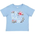thumbnail image 3 of Inktastic Our First Mother's Day- pink flowers Boys or Girls Baby T-Shirt, 3 of 5