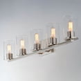 thumbnail image 2 of Maxim Lighting - Sleek - Bath Vanity with Cylinder Glass Shades-4.75 inches, 2 of 5