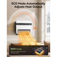 thumbnail image 4 of Calefactor de pared GiveBest 1500 W compatible con Alexa y control remoto, 4 of 8