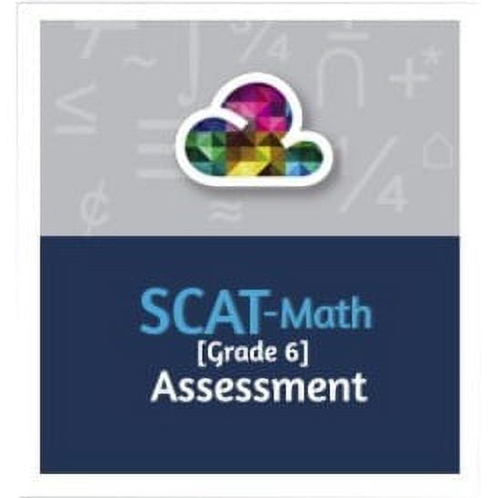 MathCloud MathCloud SCAT Math Grade 6 Assessment 12 Year-14 Year, Academic Training Course