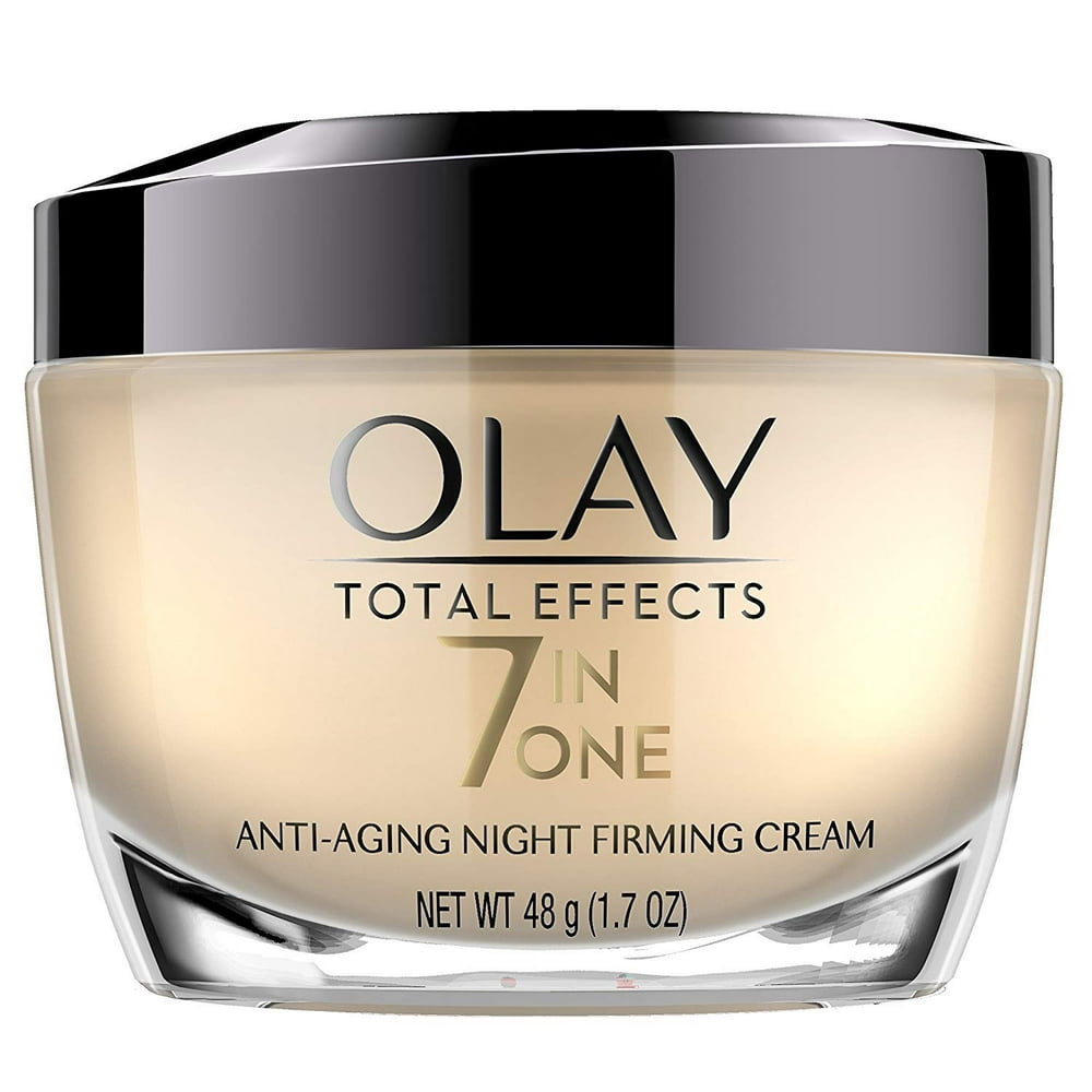 Olay Total Effects 7 In 1 Anti Aging Night Firming Cream 17 Oz Eyebrow Ruler