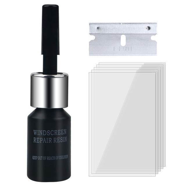 EGNMCR Cracks Gone Glass Repair Kit Windshield Repair Kit Windshield Crack Repair Kit For Chips And Cracks Quick Fix For Chips Cracks Star-Shape Cack 3ml Repair solution