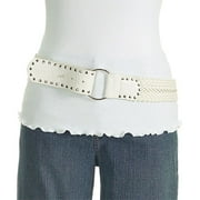 Braided Belt With Rivets