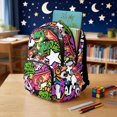 thumbnail image 3 of DISNIMO Dinosaur Print Large Capacity School Backpack, Multi Compartments with Side Mesh Pockets, Durable Bookbag for Elementary & Middle School Students, 3 of 7