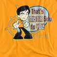 thumbnail image 2 of Quogs Mr Sulu To You Officially Licensed Adult T-Shirt L, 2 of 7