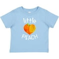 thumbnail image 3 of Inktastic Little Peach Cute Heart Shaped Peach Boys or Girls Baby T-Shirt, 3 of 5