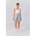 thumbnail image 4 of Pinspark Womens Athletic Sweat Shorts Loose Workout SweatShorts High Waisted Exercise Short Comfy Casual Lounge Shorts with Pockets, 4 of 6