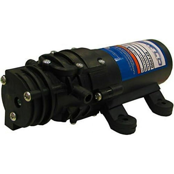 Diaphragm / Demand Water Transfer Pump 1.0 GPM, 12V Volt, 40 Psi EF1000