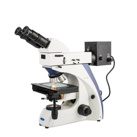 Velab VE-146 Vertical Binocular Metallographic Microscope - Advanced