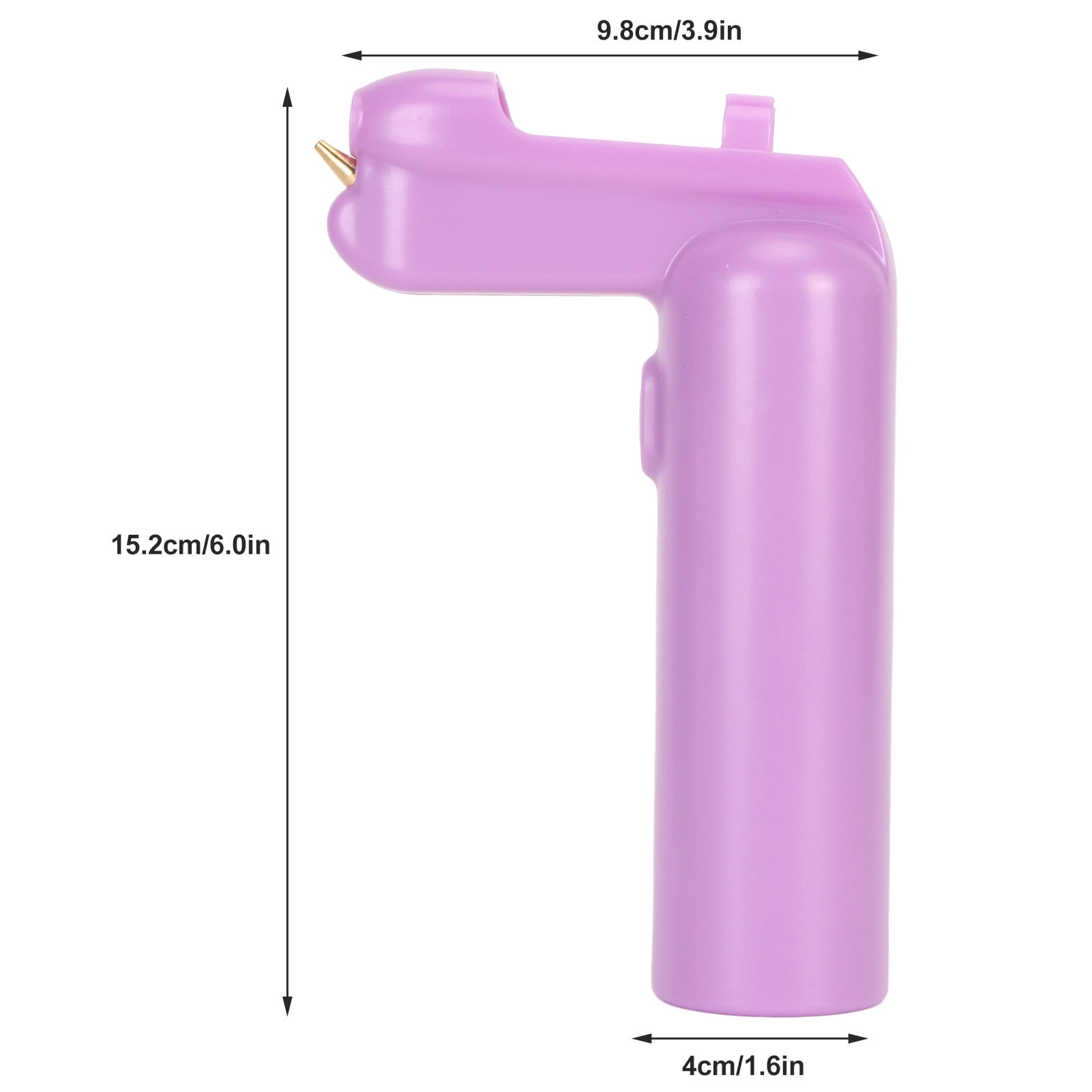 BIMZUC Electric Airbrush Sprayer Universal Rechargeable Mini Air Compression Engine Handheld Marker Airbrush Kit for Kids Painting Arts and Crafts, 7.09 inches / 18 cm, Purple