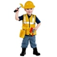 thumbnail image 4 of JAJAHO Kids Engineer Dress Up Outfits Sleeveless Vest With Waist Pouch Hat For Themed Party 3 Piece Set Versatile Outfit, 4 of 8