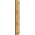 thumbnail image 2 of 10 3/4"W X 65"H Timbercraft Two 5 3/8" Boards Joined Board-N-Batten Shutters, Rough Sawn Western Red Cedar (Per Pair), 2 of 13