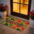 thumbnail image 4 of Felpudo de bienvenida de San Valentín con corazones rojos y rosas | Alfombra antideslizante para interior y exterior, ideal para porche y entrada | Tapete decorativo de 40 x 60 cm, 4 of 6