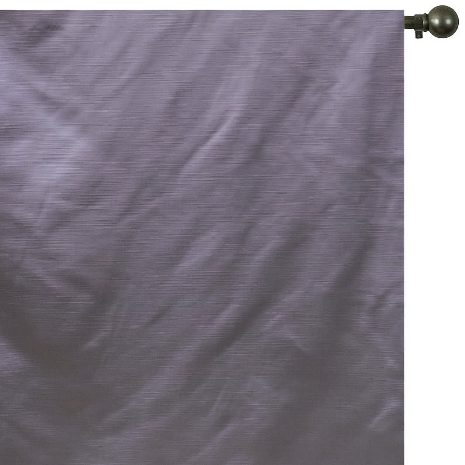 Fabric Mart Direct Ash Purple Heavy Satin Fabric by the Yard, 54 inches or 137 cm Width Purple Satin Fabric, 19 Yards Solid Satin Upholstery Fabric For Curtains, Pillows