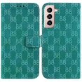 thumbnail image 1 of For Samsung Galaxy S22 5G Double 8-shaped Embossed Leather Phone Case, 1 of 5