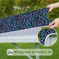 thumbnail image 6 of Dog Bones Square Fitted Tablecloth with Elastic Edge,Square Table Cover,Washable Elastic Table Cover for Home Kitchen Party Decor 36"x36", 6 of 6