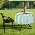 thumbnail image 7 of Coolnut 60" Flamingo Outdoor Tablecloth with Umbrella Hole and Zipper, Waterproof Round Tablecloth for Party,Patio,Picnic,Holiday Dinner,Summer, 7 of 7