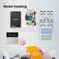 thumbnail image 3 of Controlador de temperatura del termostato inteligente WiFi con pantalla digital para dispositivos inteligentes de centro comercial, suministros para el hogar, calentador eléctrico 16A Vogacara HA009492-01B, 3 of 6