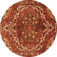 thumbnail image 1 of Ahgly Company Indoor Round Persian Orange Traditional Area Rugs, 8' Round, 1 of 1