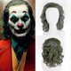 thumbnail image 1 of joker wig halloween cosplay joaquin phoenix arthur fleck green curly full, 1 of 5