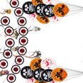 thumbnail image 3 of Kit de globos de fiesta de Halloween Suministros de decoración de látex de globos negros y naranjas para calabaza Speravity HA8427-00B, 3 of 6