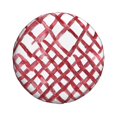 thumbnail image 2 of Multi-Size Car Tire Dust Cover Sunscreen, Corrosion, Dust And Water Keep Spare Tires Clean Crimson Moroccan Trellis Hand-Drawn Sketch_2 14 Inch, 2 of 8