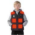 thumbnail image 2 of Gamivast Teen Heated Vest Boys Christmas Graphic Zip up Sleeveless Puffer Jackets with 13 Heating Zones Winter Waterproof Stand Collar Washable Coats with Zipper Pockets for 6-17 Years Old, 2 of 5
