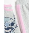 thumbnail image 5 of Disney Lilo & Stitch Angel Fleece Pullover Sweatshirt and Jogger Pants Outfit Set Toddler to Big Kid, 5 of 5