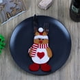 thumbnail image 2 of Qocolhg Christmas Cutlery Bag Cute Snowman Silverware Tableware Holder Knife Fork Bag Pouch Decor for Christmas Party Dinner Table Holiday Party Home Decor, Christmas Decorations Clearance, 2 of 3