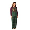 thumbnail image 4 of Lvotionpl 2026 Matching Family Christmas Pjs, Matching Christmas Pajamas Long Sleeve Top & Pants Set Matching Holiday Family Pajama Xmas Sets, 4 of 5