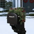 thumbnail image 2 of Northlight 36" Pre-lit Decorated Pine Cone and Berries Artificial Christmas Mailbox Swag, 2 of 4