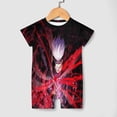 thumbnail image 4 of Unisex Short Sleeve Jujutsu Anime Kaise Bodysuits Multi-size Outfit 3-24 Months Shower Gift, 4 of 8