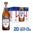 thumbnail image 3 of Michelob ULTRA Superior Light American Lager Beer, 20 pack 12 fl oz Glass Bottles 4.2% ABV, 3 of 9