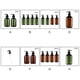 thumbnail image 4 of Dispensador de jabón espumoso Inteprter con bomba plástico recargable Marrón Verde, 4 of 6