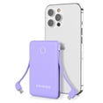 thumbnail image 1 of Power Bank miisso 6000 mAh Ultra Slim con cables integrados, 1 of 9