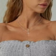 thumbnail image 3 of Collier Couronne Pavé avec Croix Tournée, Collier Croix, Couronne Croix en Stylo, 3 of 8